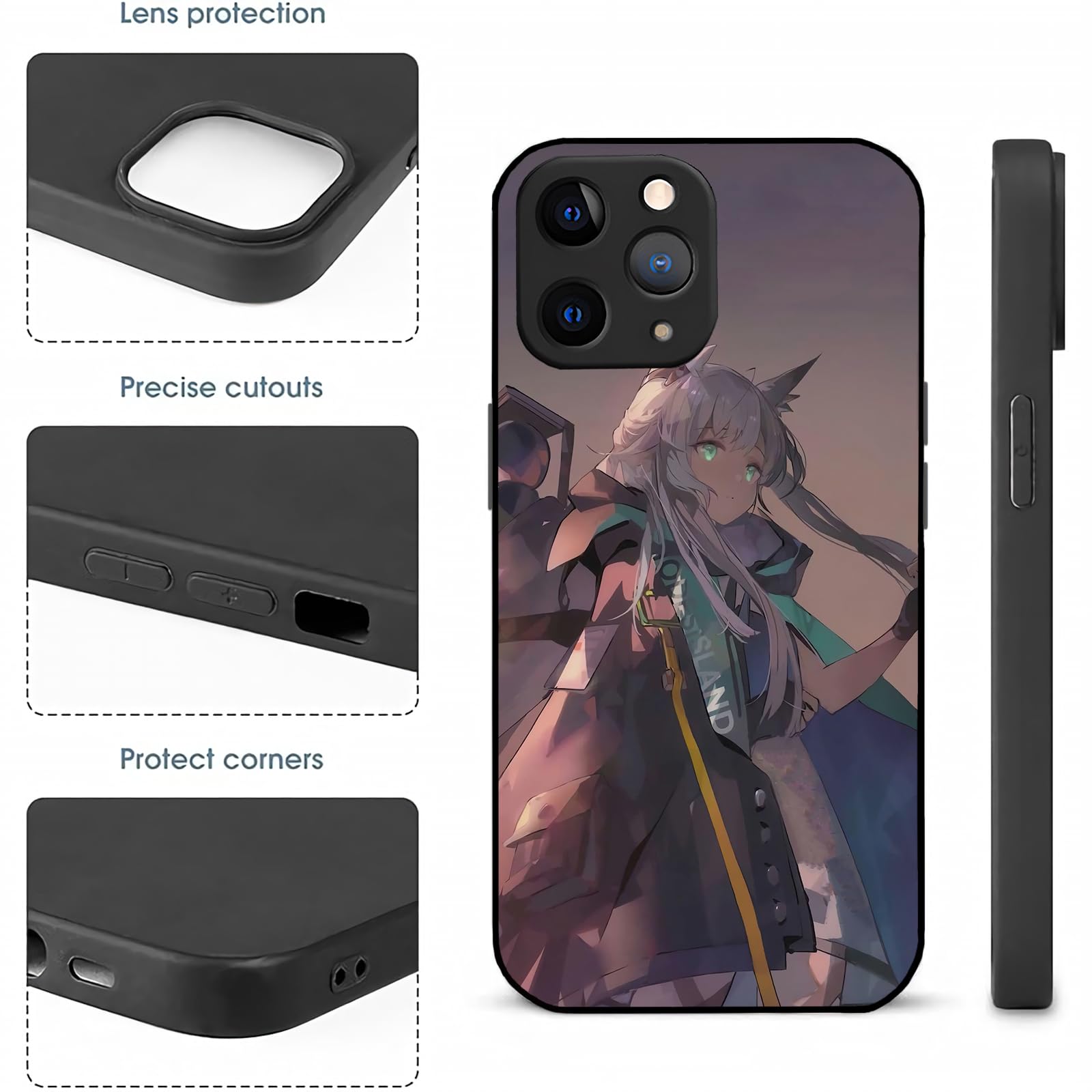 Amazon.co.jp: アークナイツ スマホケース iphone 16 pro max ケース
