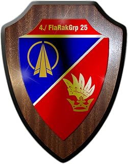 Blade/Wall Shield 4 FlarakGRP 25 anti-airplane missile group coat of arms #17034