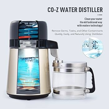 Amazon.com: Water Distiller CO-Z, Stainless Steel Distilling Pure