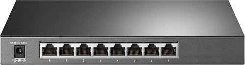 TP-Link TL-SG2008P - Multipresa Smart Switch Jetstream, 8 Porte, Gigabit con 4 Porte Poe+ - 2