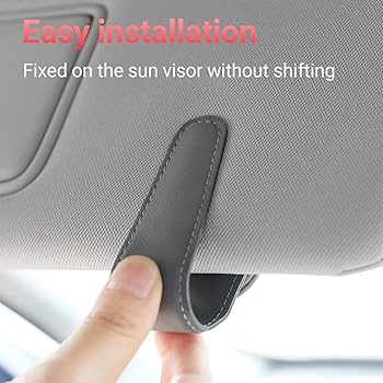 Aazon.co: KanSart Sunglass Holder For Car Sun Visor, Agnetic