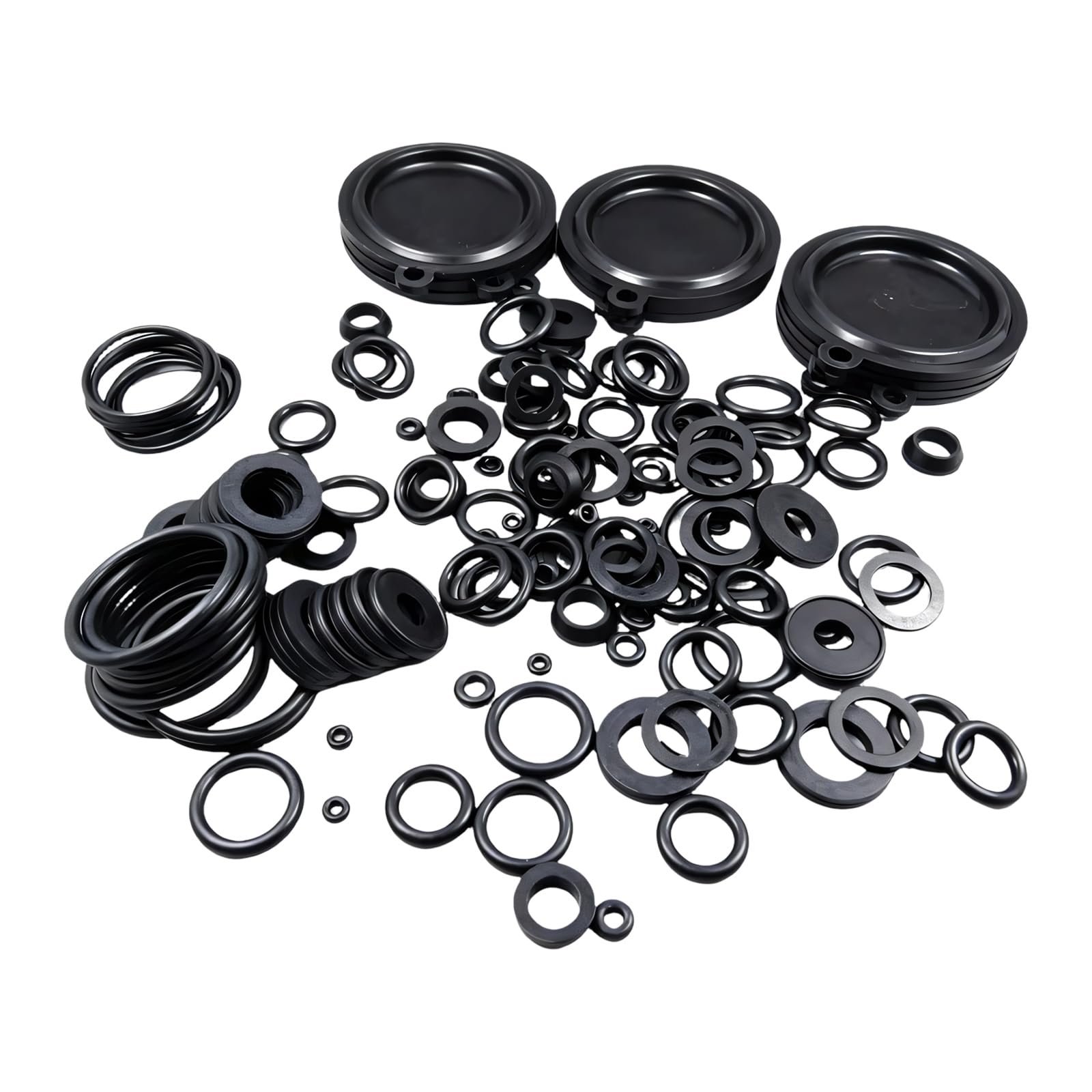 Mekalero Water Heaters O Rings Seal Gasket Replacement Set for Water Heater Leakproof Rubber Gasket Repairing Accessory Hot Heater Rubber