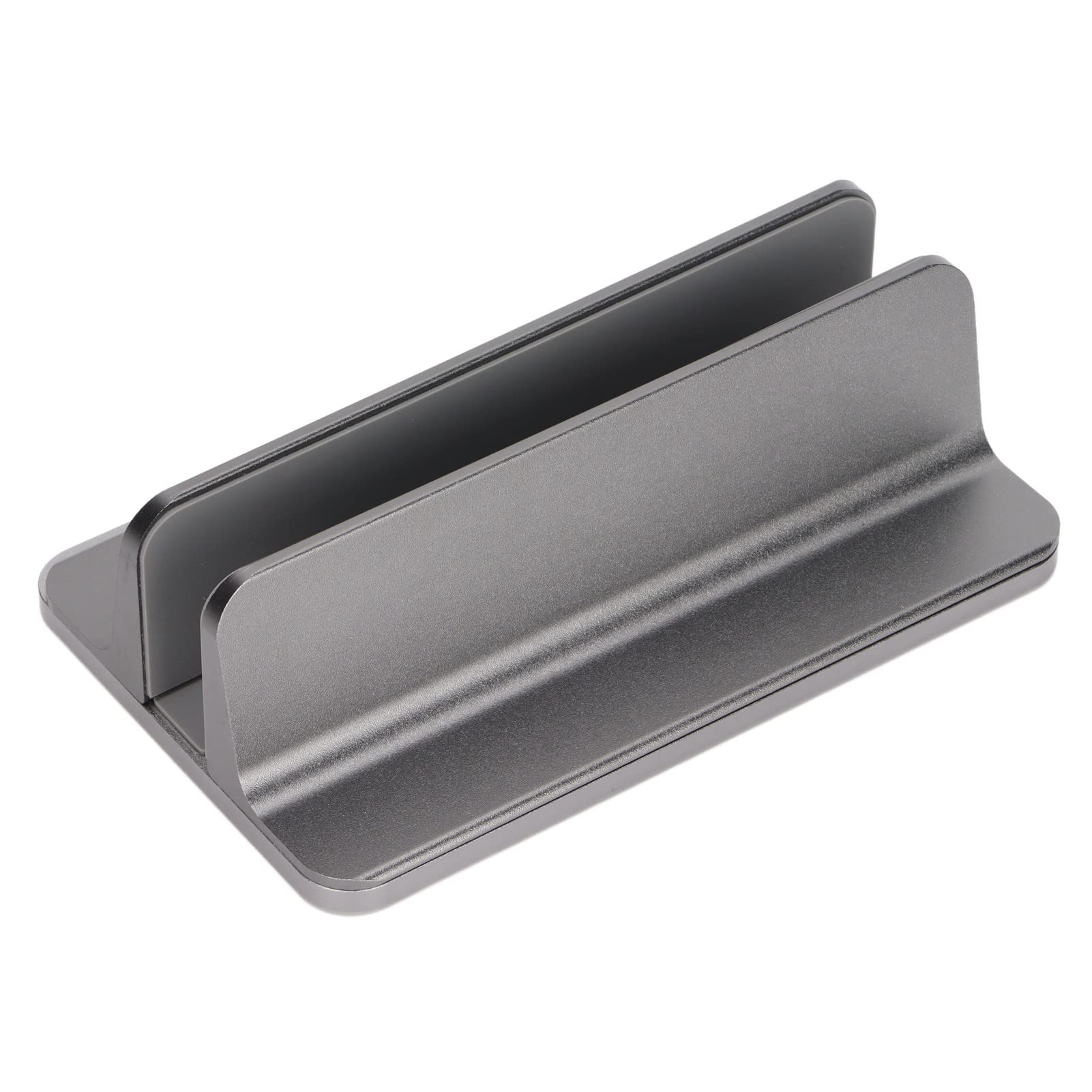 Support Vertical pour Ordinateur Portable, Support réglable en Alliage d’Aluminium pour Notebook avec Tapis antidérapant, Support Pliable pour Tablette, adapté aux Bureaux à