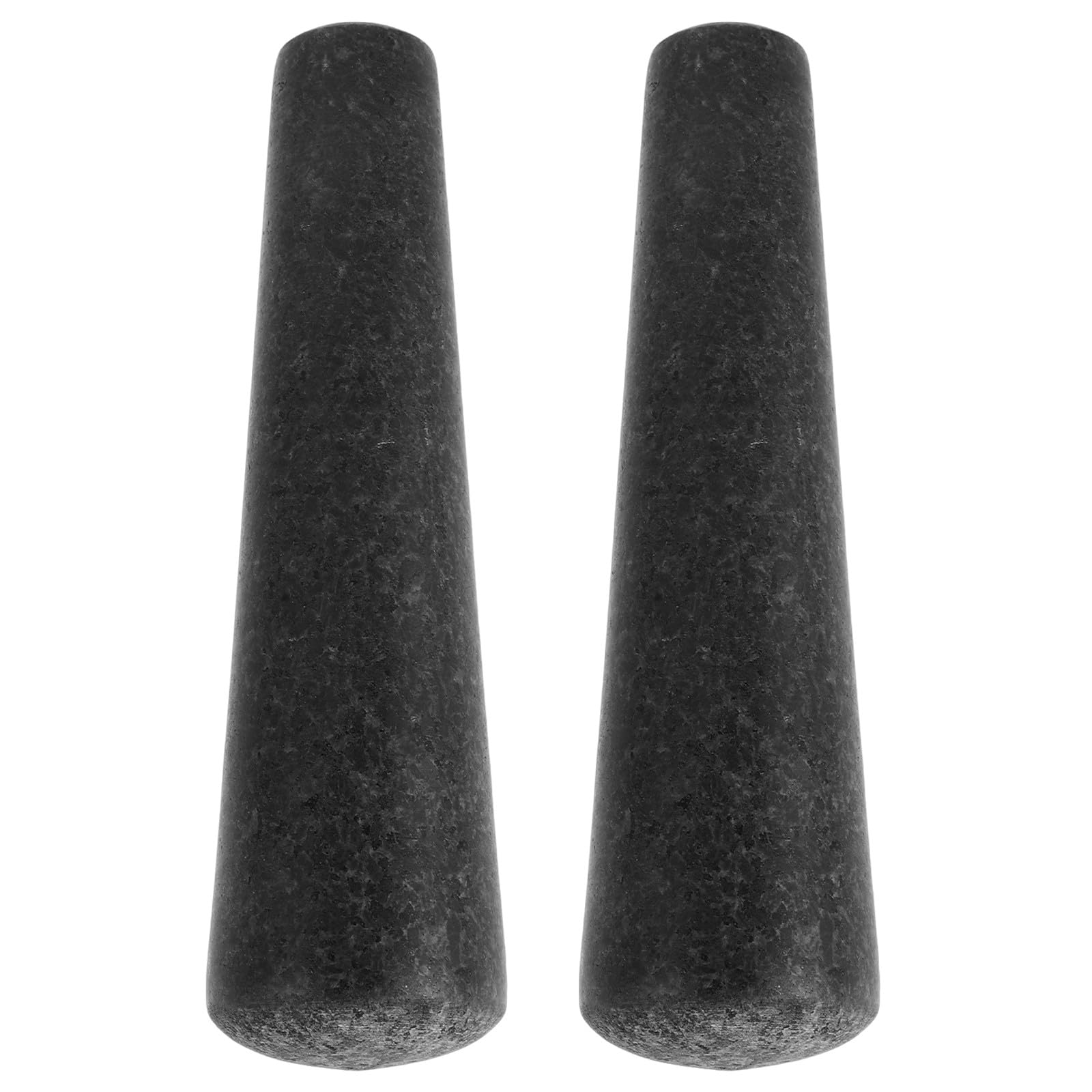 INOOMP Lot de 2 pilons en pierre uniquement, maillet broyeur à épices en