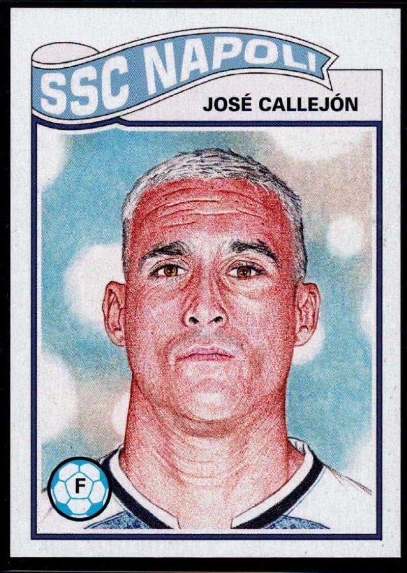 2019 Topps The UCL Living Set UEFA Champions League #81 Jose Callejon SSC Napoli Official Soccer Futbol Trading Card LIMITED PRINT RUN