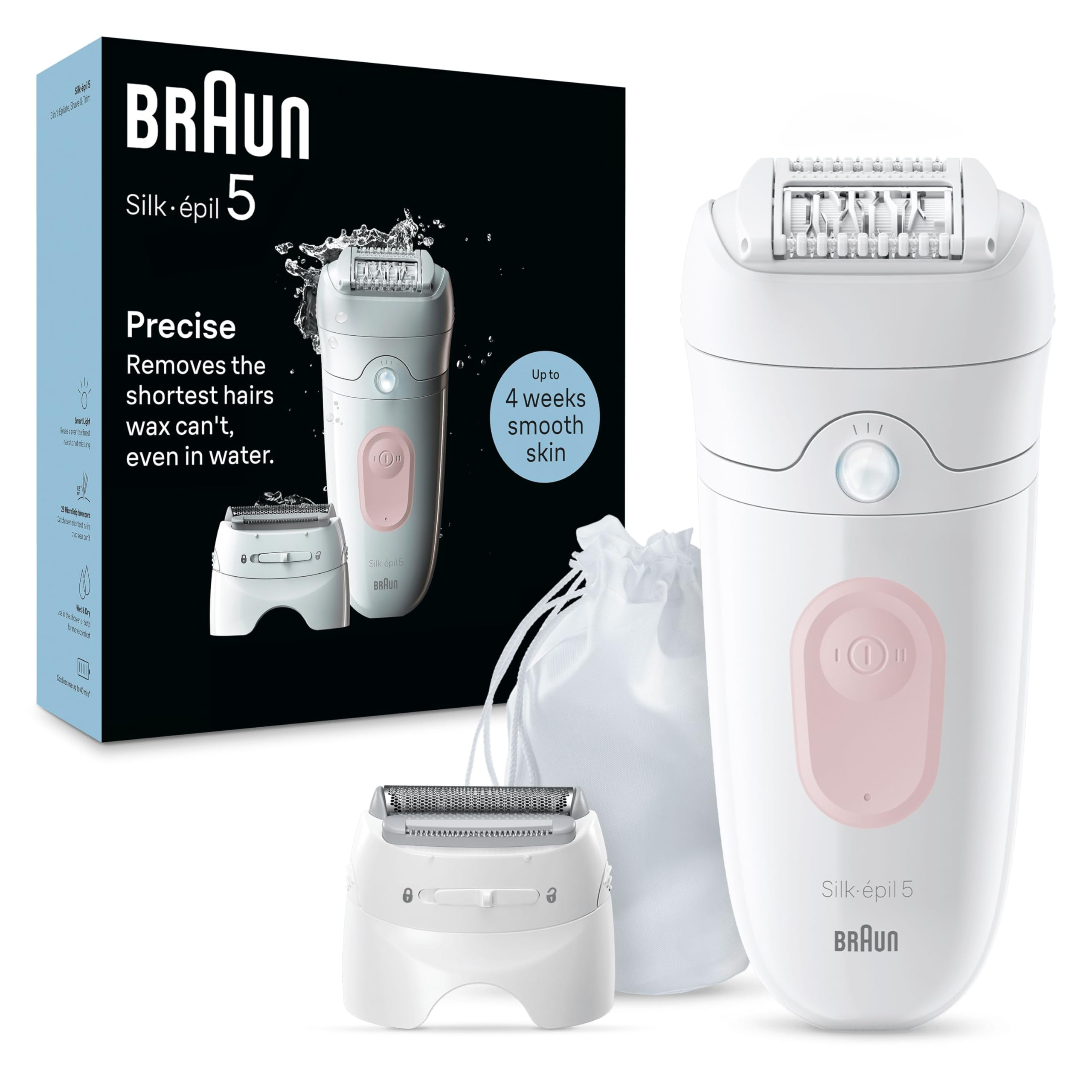 Braun Silk-Épil 5 5-030 Bianco / Rosa