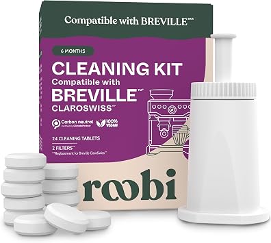 Roobi Espresso Cleaning Kit compatible with Breville ClaroSwiss