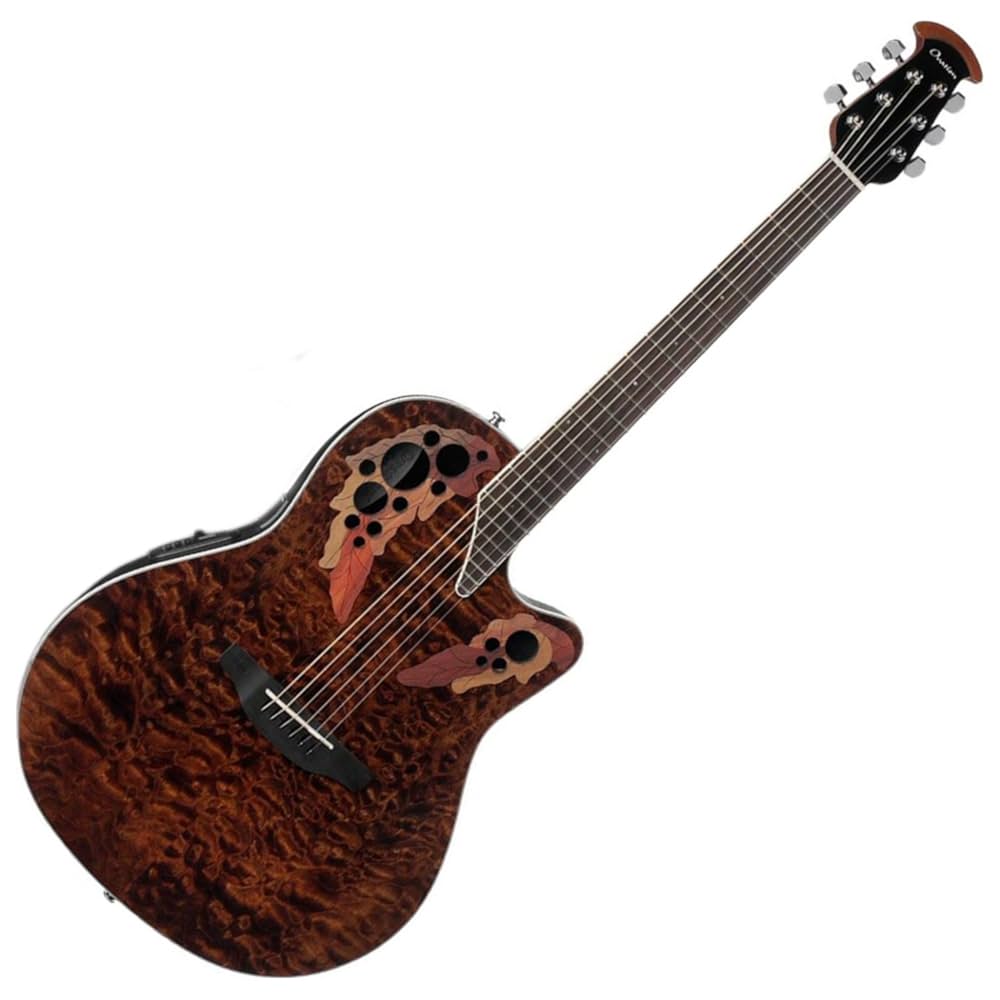 Amazon.com: Ovation Celebrity Elite Plus Quilted Maple Top