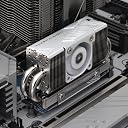 Thermalright HR10 2280 PRO SSD Cooler, Double Sided Heatsink, Carries 14.8W/m.k Silicone Pad, Includes 4 heatpipes, Reflow Process, 2280 SSD Heatsink Cooler for Desktop gallery image