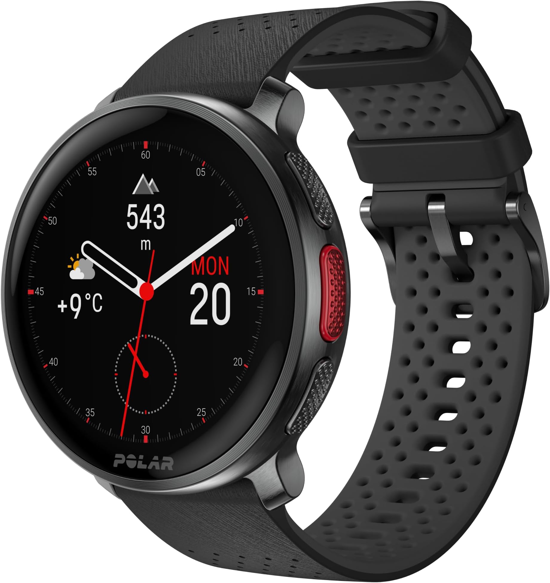 Polar Vantage V3, Sport Watch with GPS, Advanced Heart Rate Monitor, and Extended Battery Life, Smart watch for men and women, Offline Maps, Running Watch, Triathlon Watch