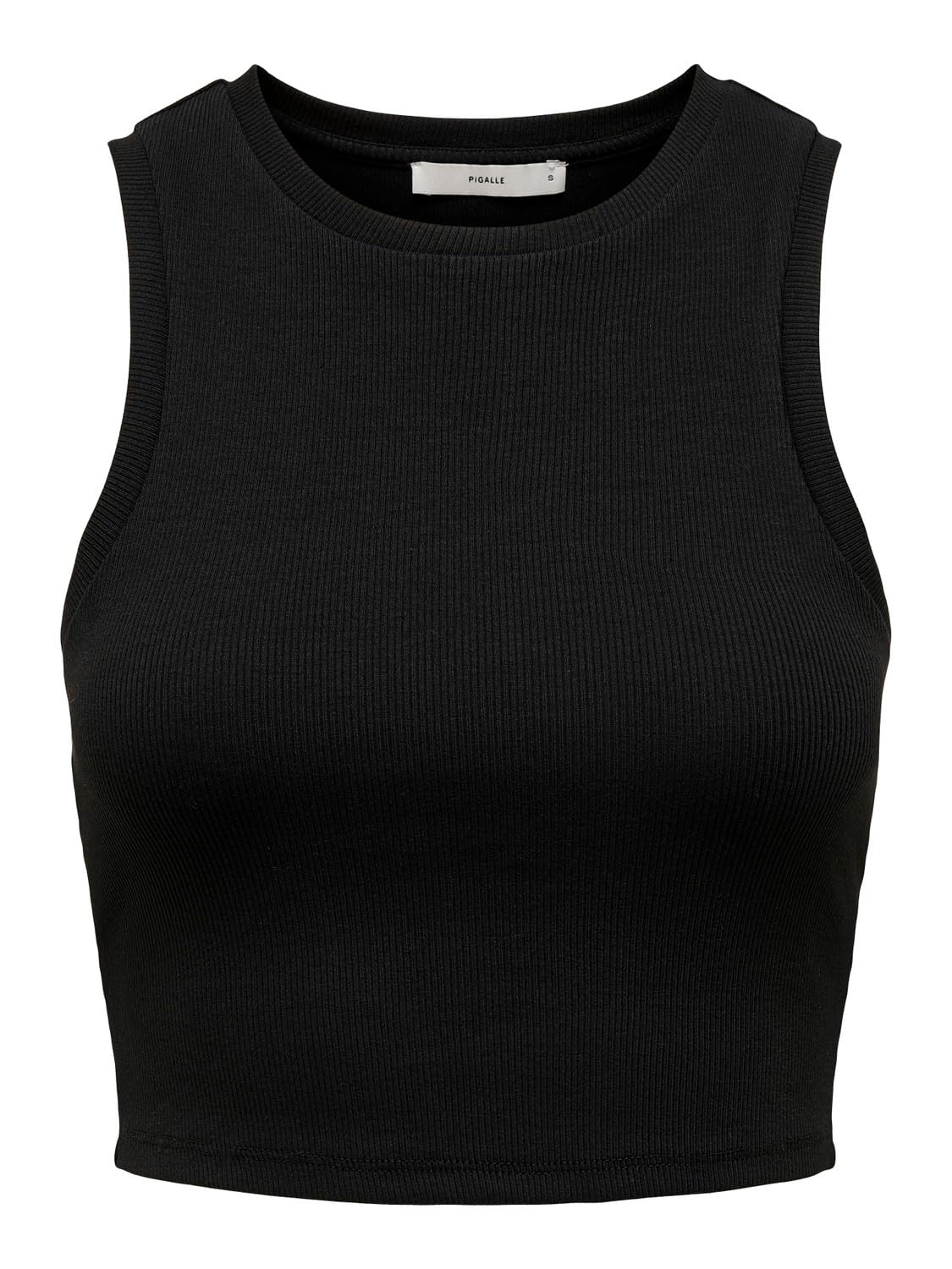 ONLY Onlvilma S/L Cropped Tank Top Jrs Noos Camiseta sin Mangas para Mujer