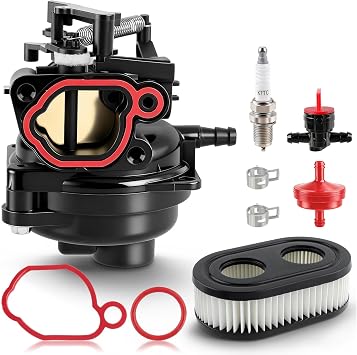 799584 Carburetor for Craftsman M110 M220 M230 Mower, 550EX Carburetor for Toro GTS 140cc 163cc Engines, with 593260 Air Filter