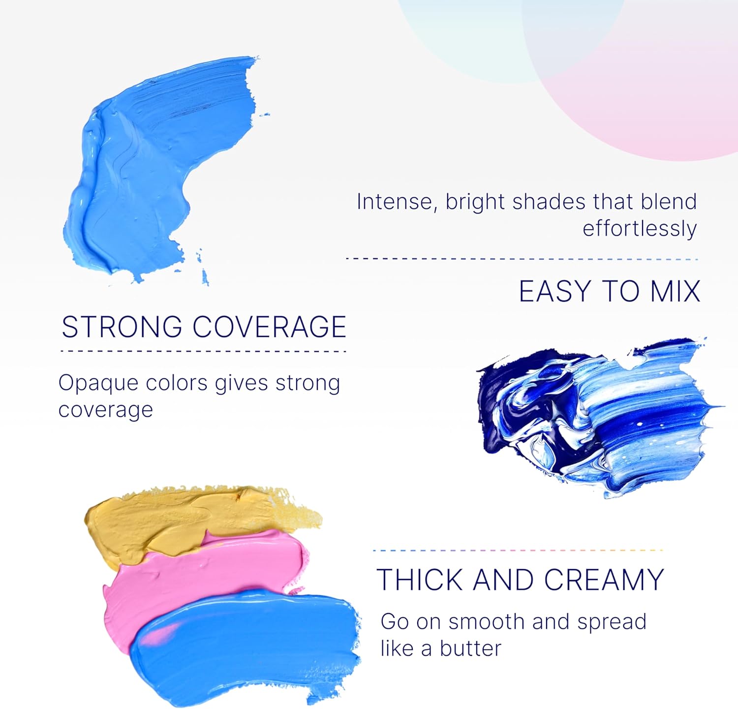 Gouache Paint Set 42 Colors, 50ml Cups with Lids Refillable Gouache Paints, Opaque & Creamy, Leakproof Storage, Travel Case, Non-Toxic Water-Based for Beginners & Hobby Artists