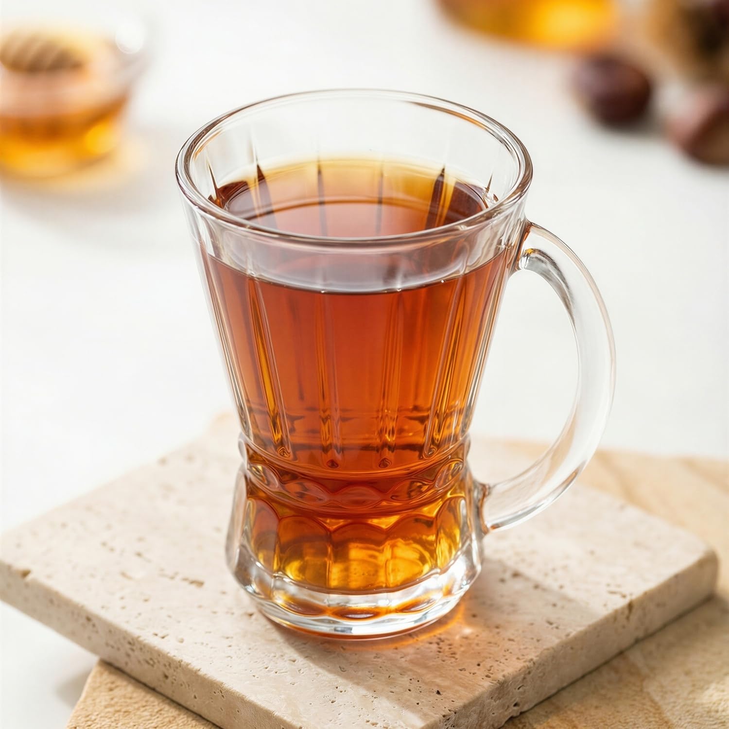 LAV Ada 6'lı Kulplu Çay Bardağı