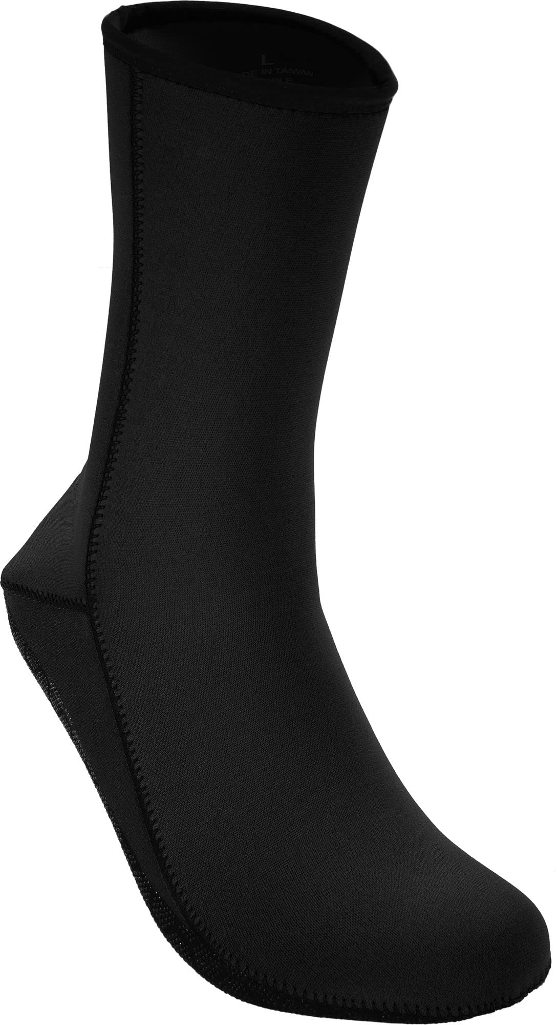 Cressi Orata Socks 2.5mm - Calzari Antiscivolo per Apnea e Immersioni, Neoprene 2.5 mm, Nero, Unisex Adulto