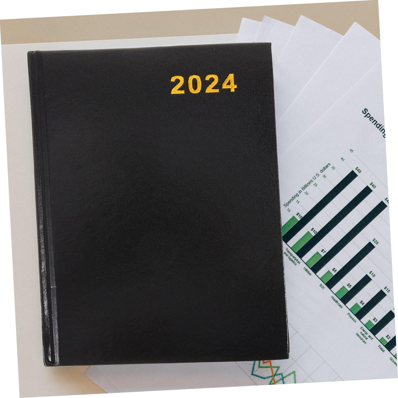 1pezzi Pianificatore Giornaliero Agenda Settimanale Copertina Elegante Per Studenti e Professionisti e Programmazione Per e Pianificazione Giornaliera