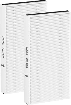 FV10VE1 Dust Air Filter Replacement Compatible with Panasonic Models FV10VE1, FV-10VE1, FV10VEC1, FV-10VEC1, Remote Control Extenders 2 Pack