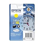 Epson Genuine Alarm Clock 27 Ink Cartridges - WF-3620DWF WF-3640DTWF WF-7110DTW WF-7620DTWF WF-7610DWF WF-7720DTWF WF-7715DWF WF-7710DWF WF-7210DTW xl