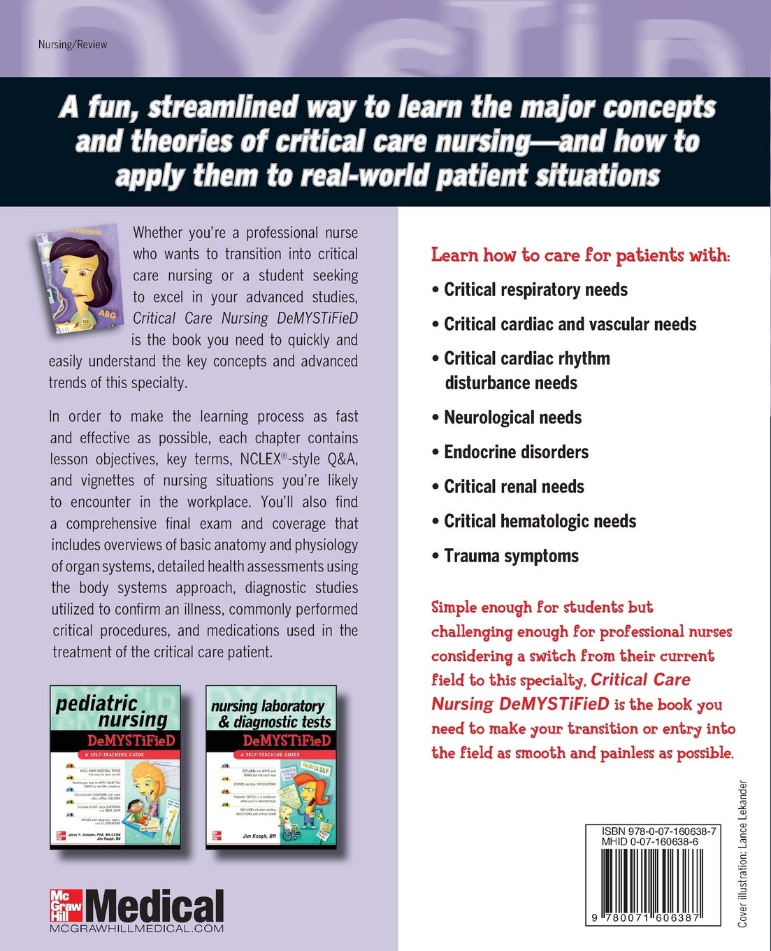 Critical Care Nursing DeMYSTiFieD