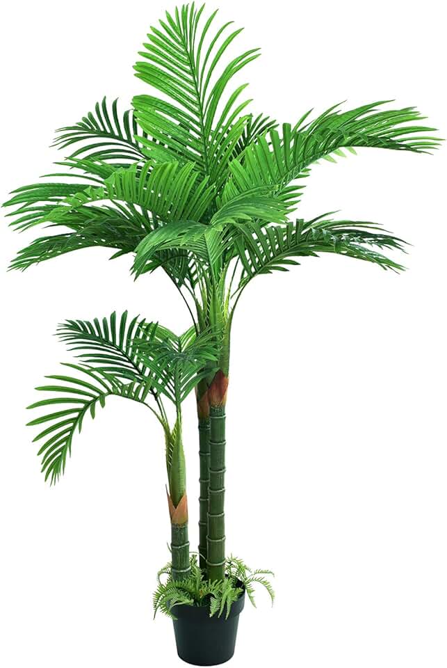 small artificial palm tree