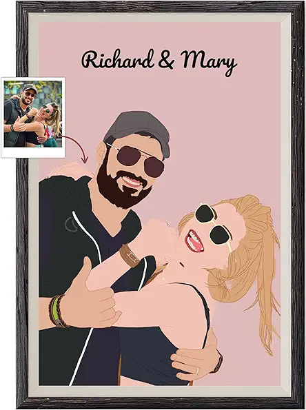 Hand Drawn Poster - Custom Poster From Photo...