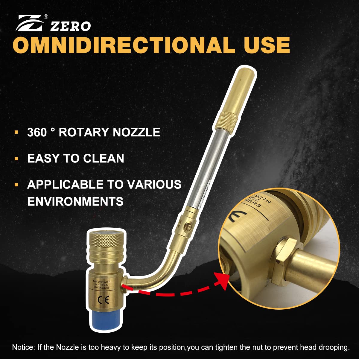 MAP GAS バナー+ガス Amazon.com: Zero Turbo Torch ZR-1 Propane MAPP Torch Head