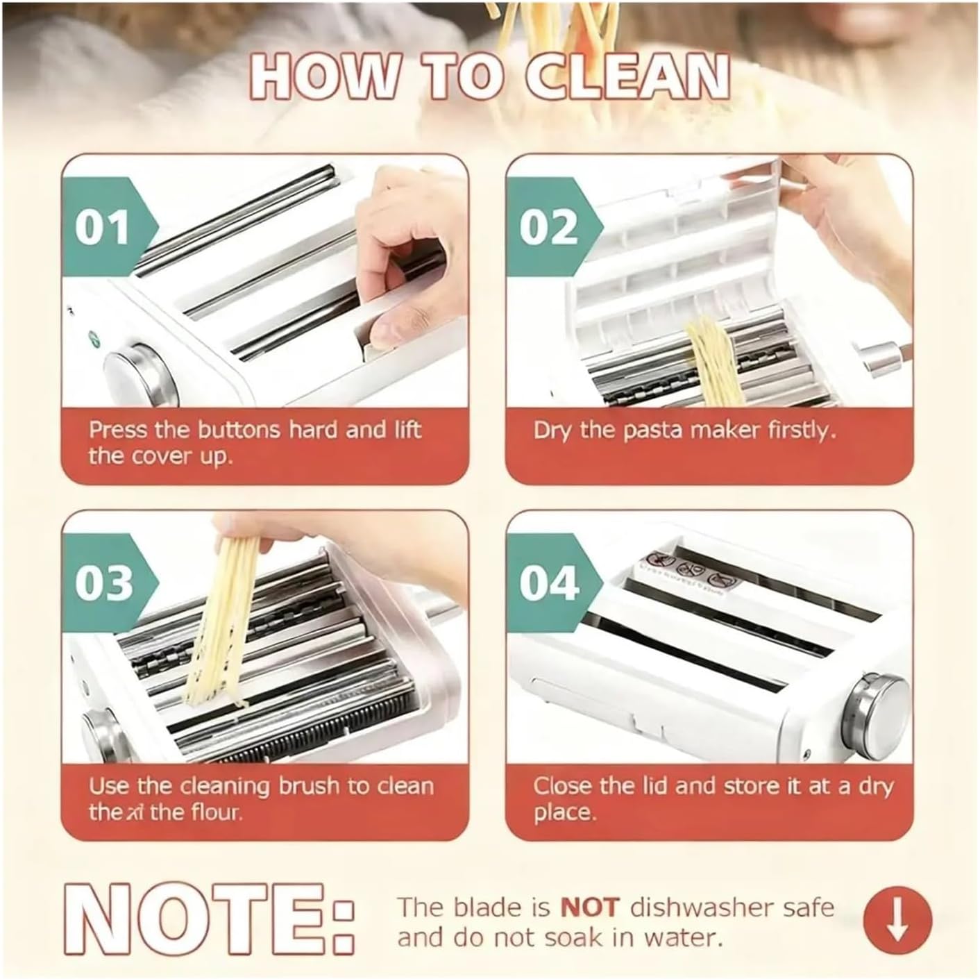 3 In 1 Compatible For KitchenAid Stand Mixers Included Pasta Sheet Roller, Spaghetti Cutter, Fettuccine Cutter Maker Accessories