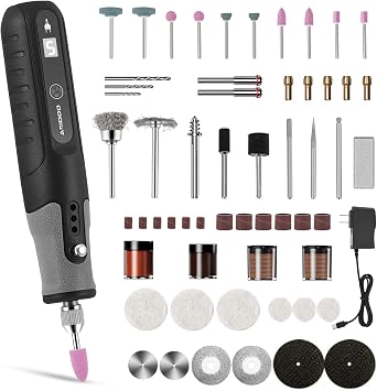 Corded Electric Rotary Tool Kit, LCD Display 5 Speeds Mini Rotary Tool Kit with 167 Accessories Multi-Purpose Multi Tool for Cutting,Engraving,Sanding,Drilling,Polishing,Grinding,DIY Crafts & Projects