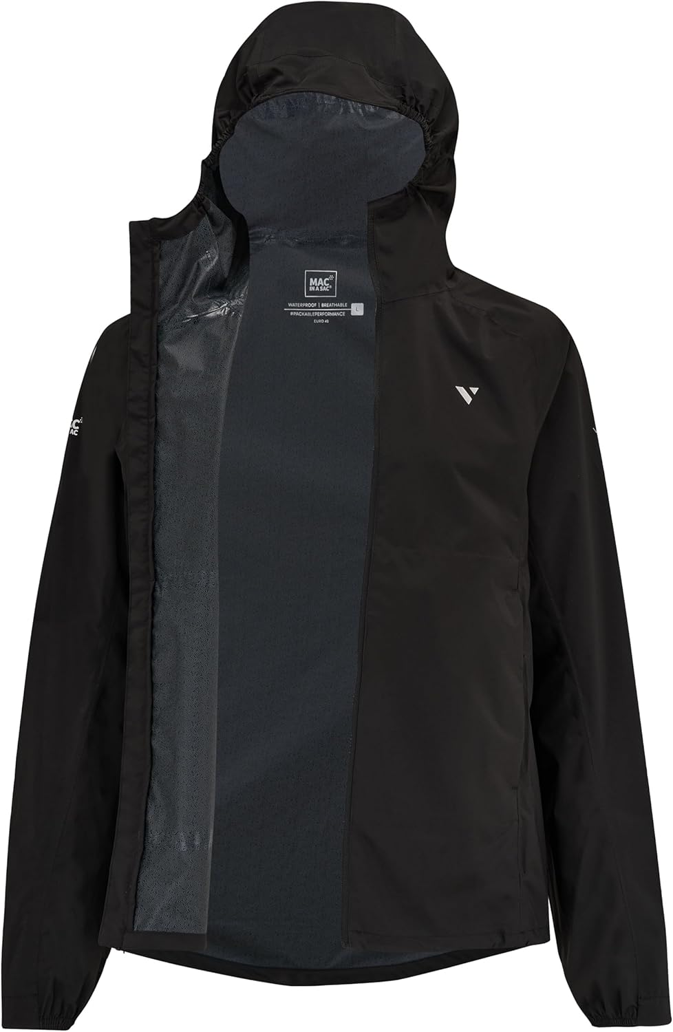 Mac in a Sac Ultralite Mens Running Jacket - Highly Waterproof 8,000mm & Breathable 16,000mm - Lightweight - Fully Tape Seams - Image 3