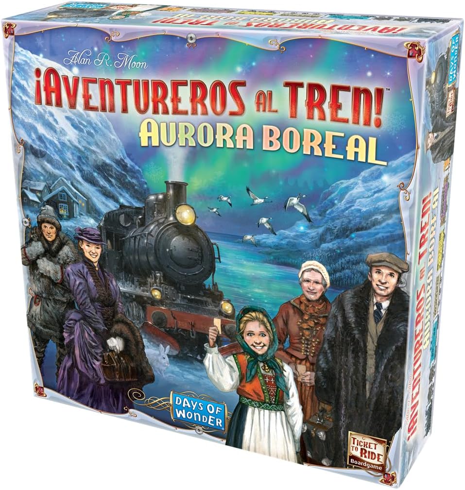 #Juegodemesa ¡Aventureros al Tren! Aurora boreal por 38,23€