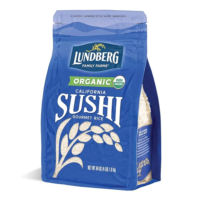 Lundberg Family Farms Organic California Sushi Rice, Japanesestyle Short Grain
