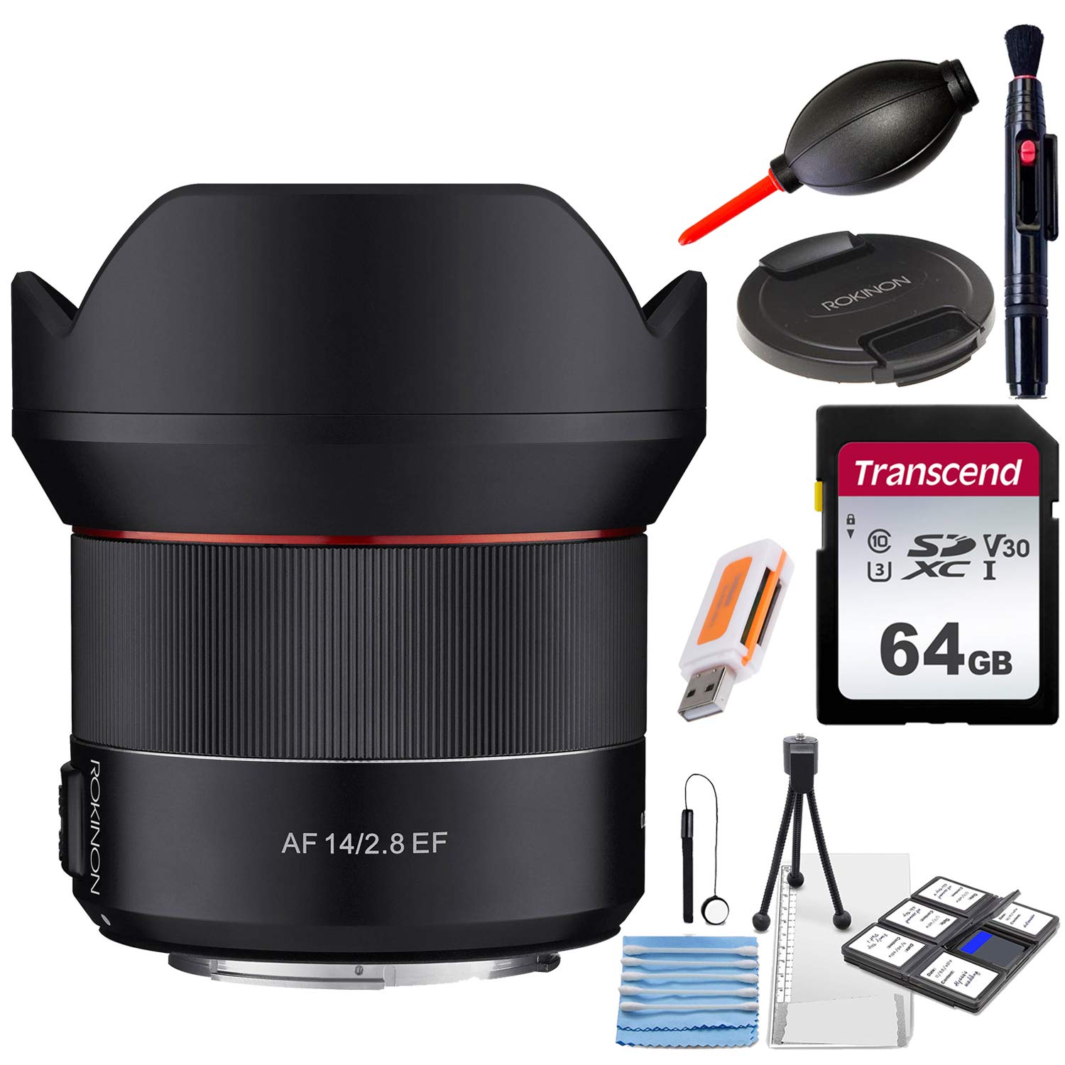 Amazon.com : Rokinon AF 14mm f/2.8 Lens for Canon EF Mount DSLR