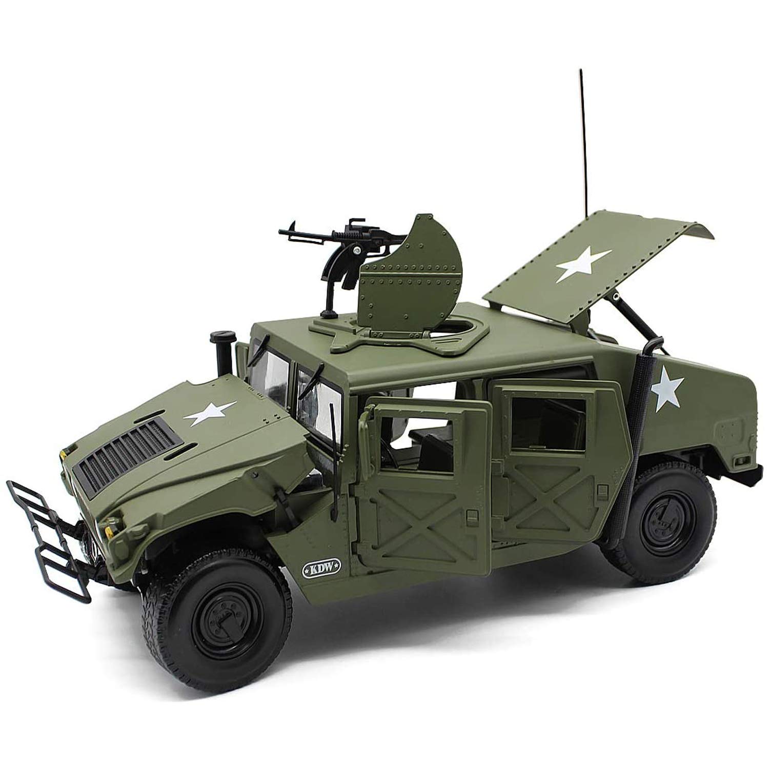 Amazon | 億騰 ハンヴィー模型 1/18 合金制 軍事車シリーズ 色分け済み