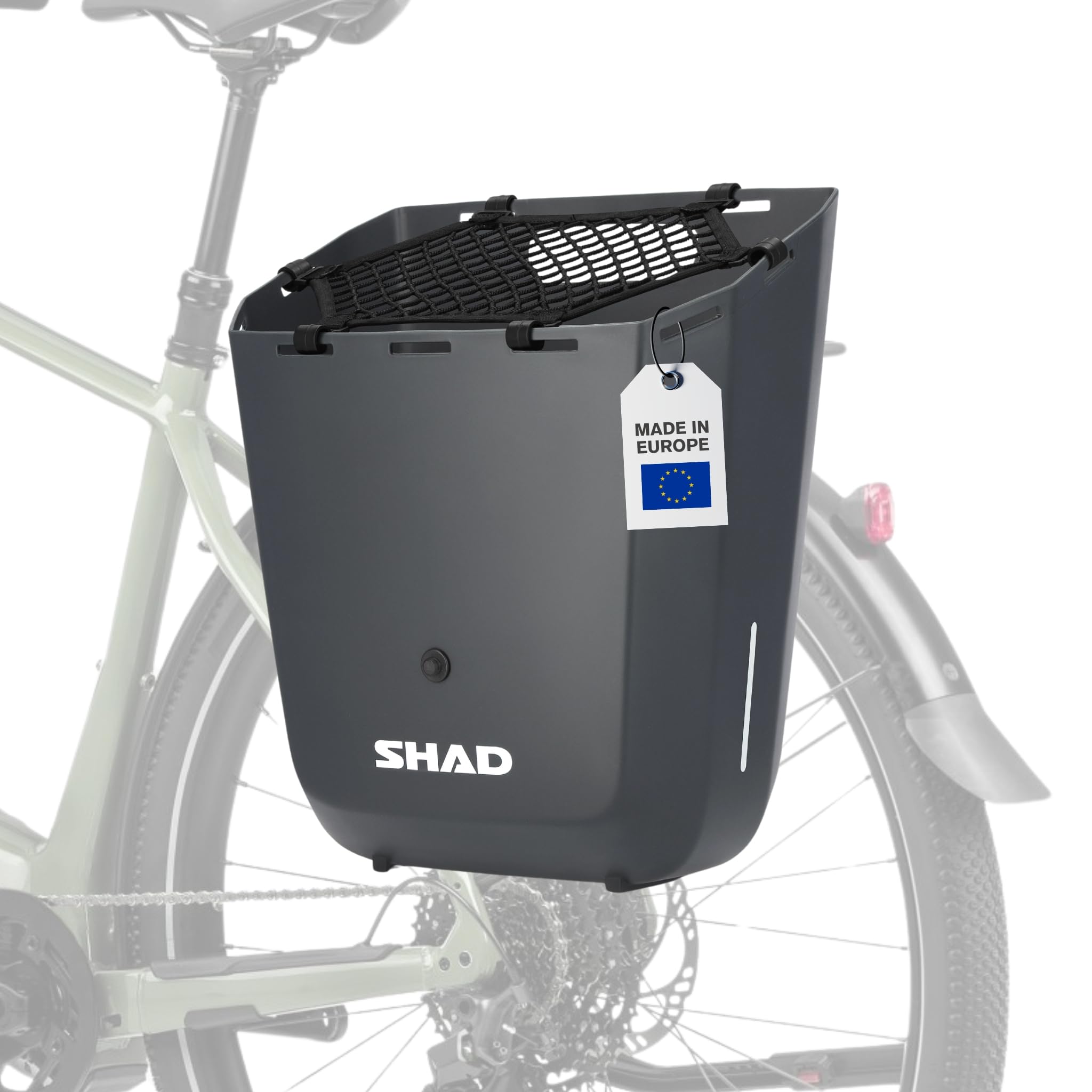 SHAD Bikes - Abnehmbare Fahrrad Seitentasche Quick Release 20L  fahrradtasche  gepcktrger klickfix & Schlagfest  Seitliche Fahrradbox fr E-Bike &  Cityrad - fahrradtaschen fr gepcktrger ebike : Amazon.de: Sport &  Freizeit