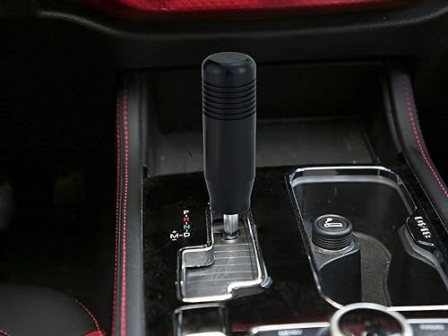 Miniatura 3 de Abfer Pomo de palanca de cambios negro más genial, palanca de cambios, mango de cambio de cabeza de cambio de repuesto para la mayoría de camiones