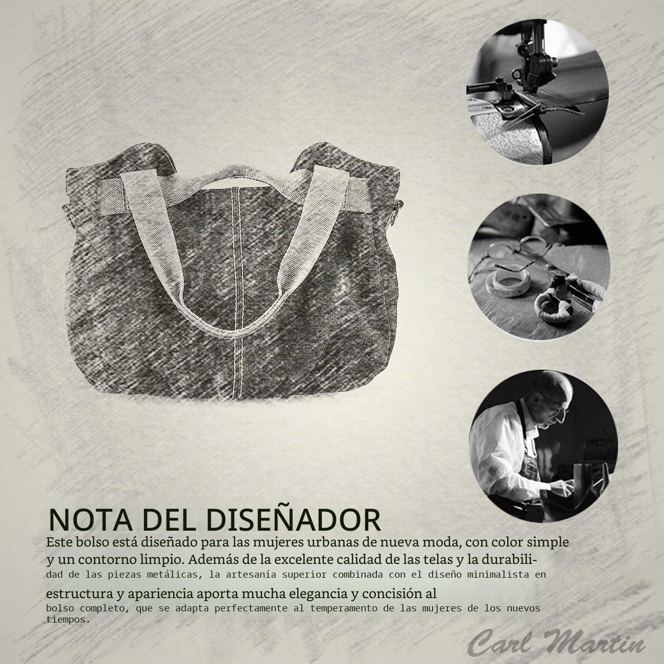 NICOLE&DORIS Bolsos para Mujeres de Tela Bolsos de Hombro para Mujer Bolso Hobo de Lona para Mujer