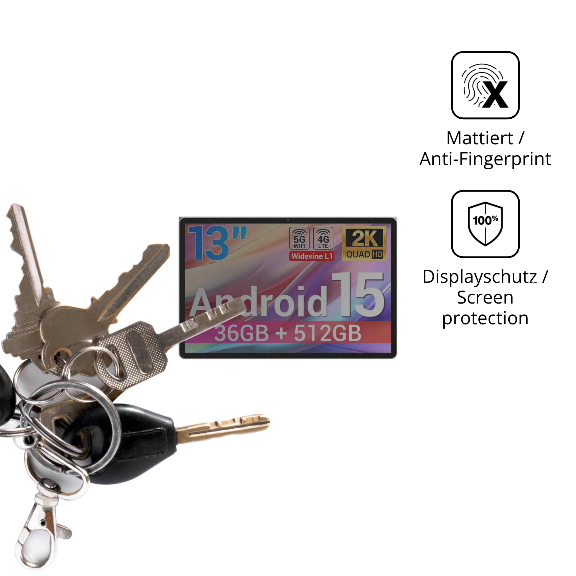 dipos Protector de Pantalla Antiespía para BEYNIVAN Z120 | Película protectora mate, filtro de privacidad 4 vías, ajuste perfecto, antiarañazos, sin burbujas, autoadhesivo