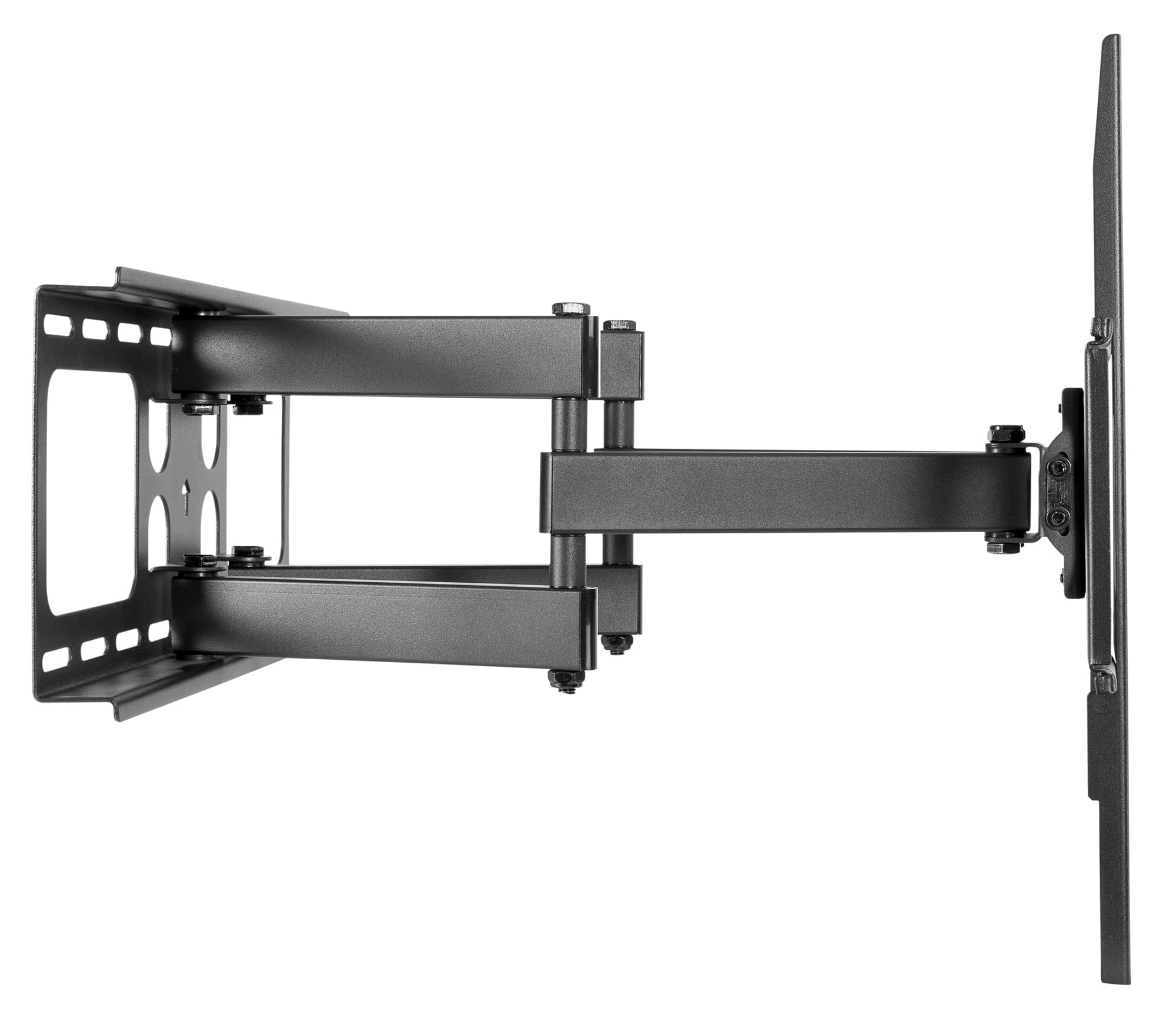 Techly 361254 Staffa da Muro con Doppio Braccio per TV LED/LCD 32-55" Nero