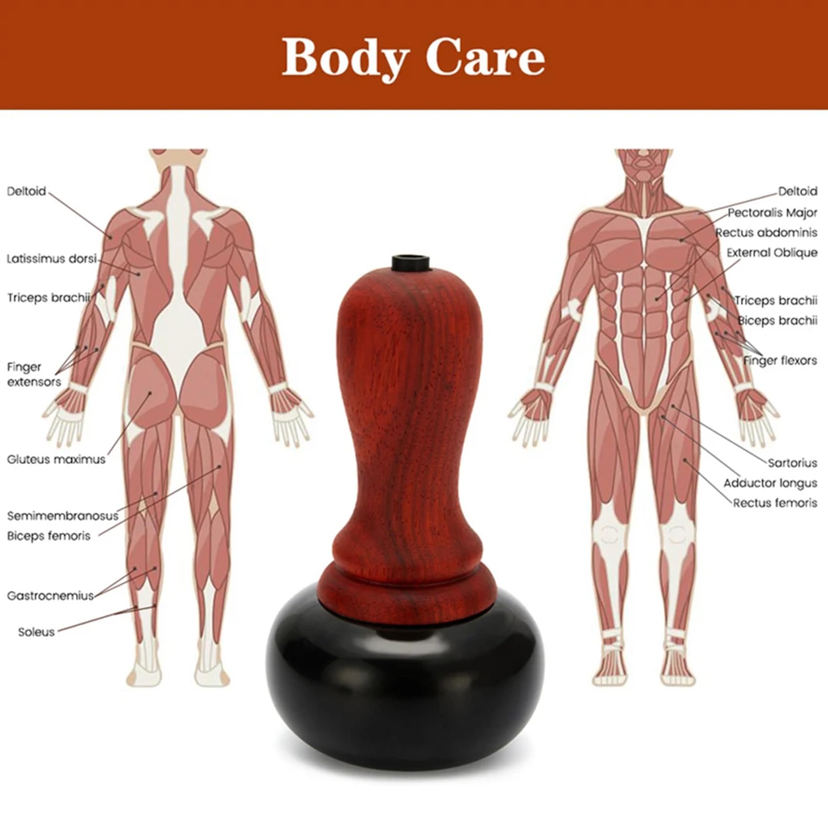 ZXCVB Masajeador Gua Sha con Piedra Bian con calefacción eléctrica, Herramienta de Fisioterapia Corporal con compresa Caliente, Masaje de Cara Trasera, Herramienta Guasha cálida