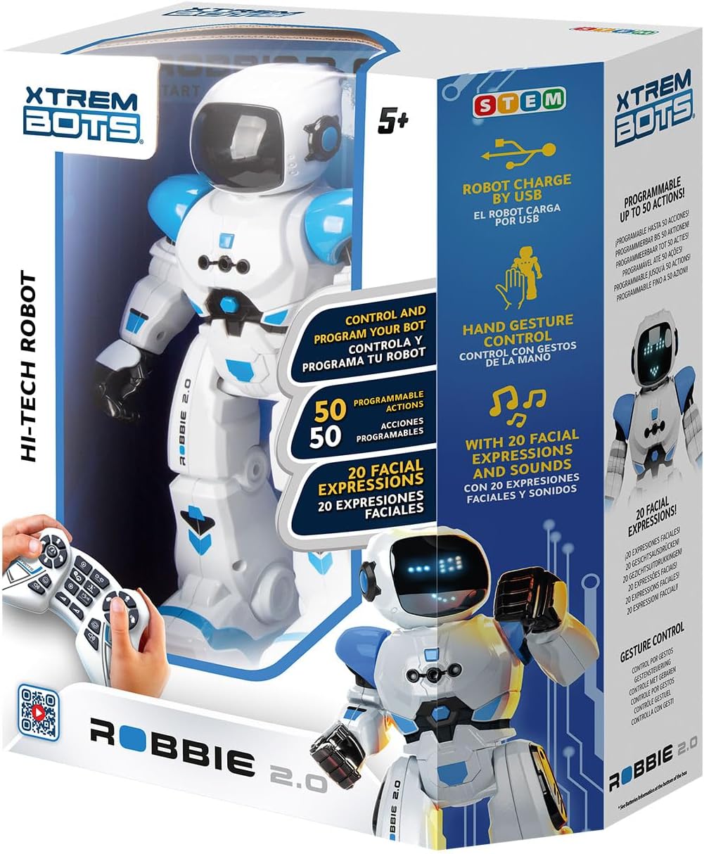Robbie Robot product packaging