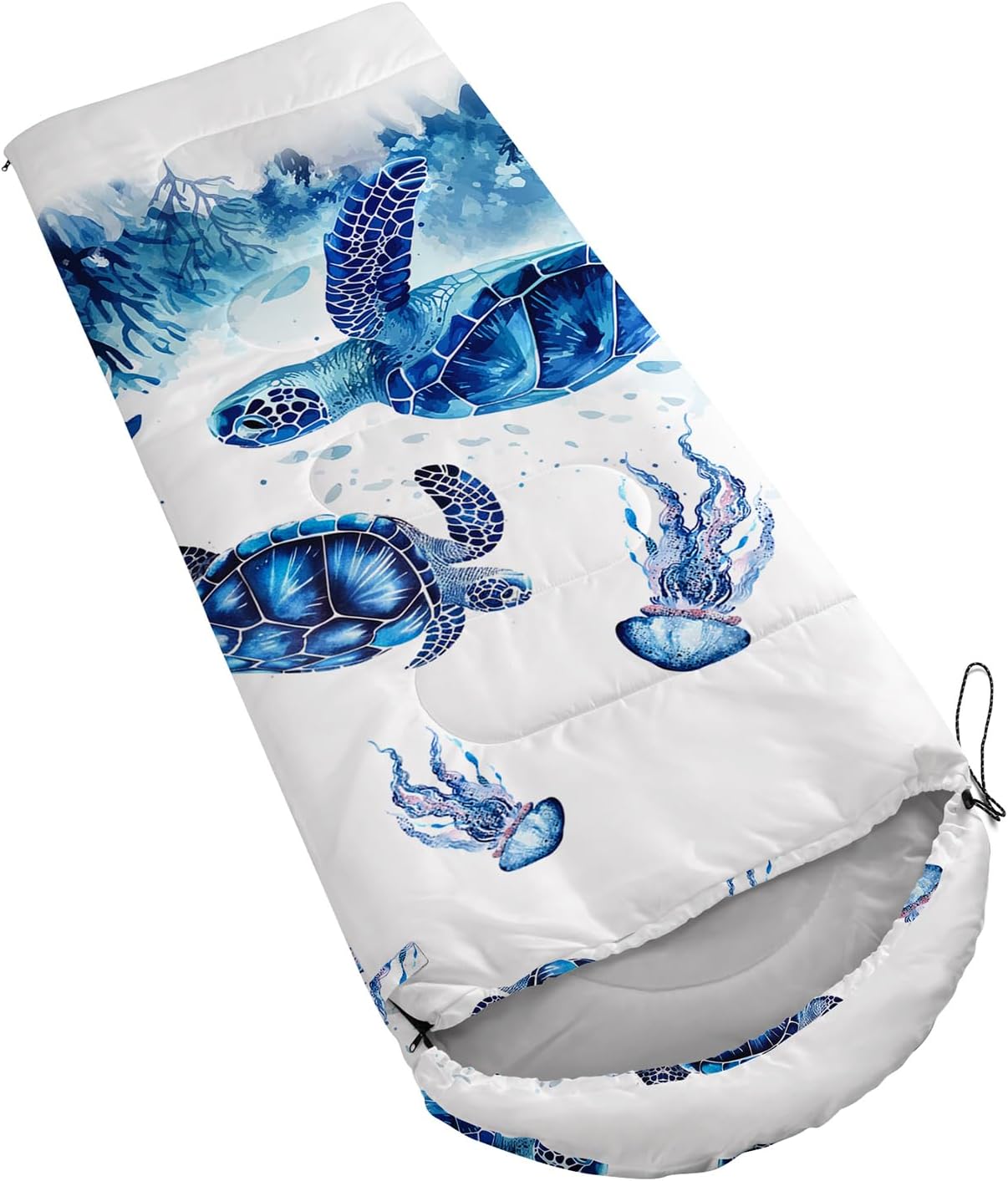 QOOMO Camping Sleeping Bags,3 Season Warm & Cool Weather,Lightweight,Waterproof Sleeping Bags for Adults & Kids Traveling,and Outdoors