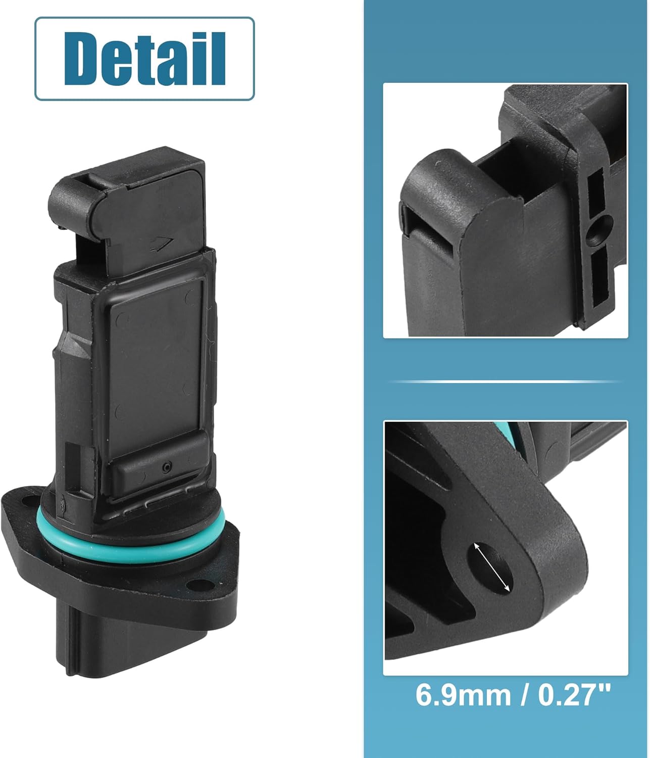 uxcell Car Mass Air Flow Sensor Replacement No.0280218108 for Volvo XC90 2003-2006