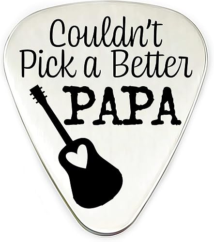 Couldn't Pick a Better Papa Gift Idea Guitar Pick Gift Christmas Gift for Papa Plays Guitar FBA-COULDNT-PICK (Papa) disponible en Yaxa Colombia