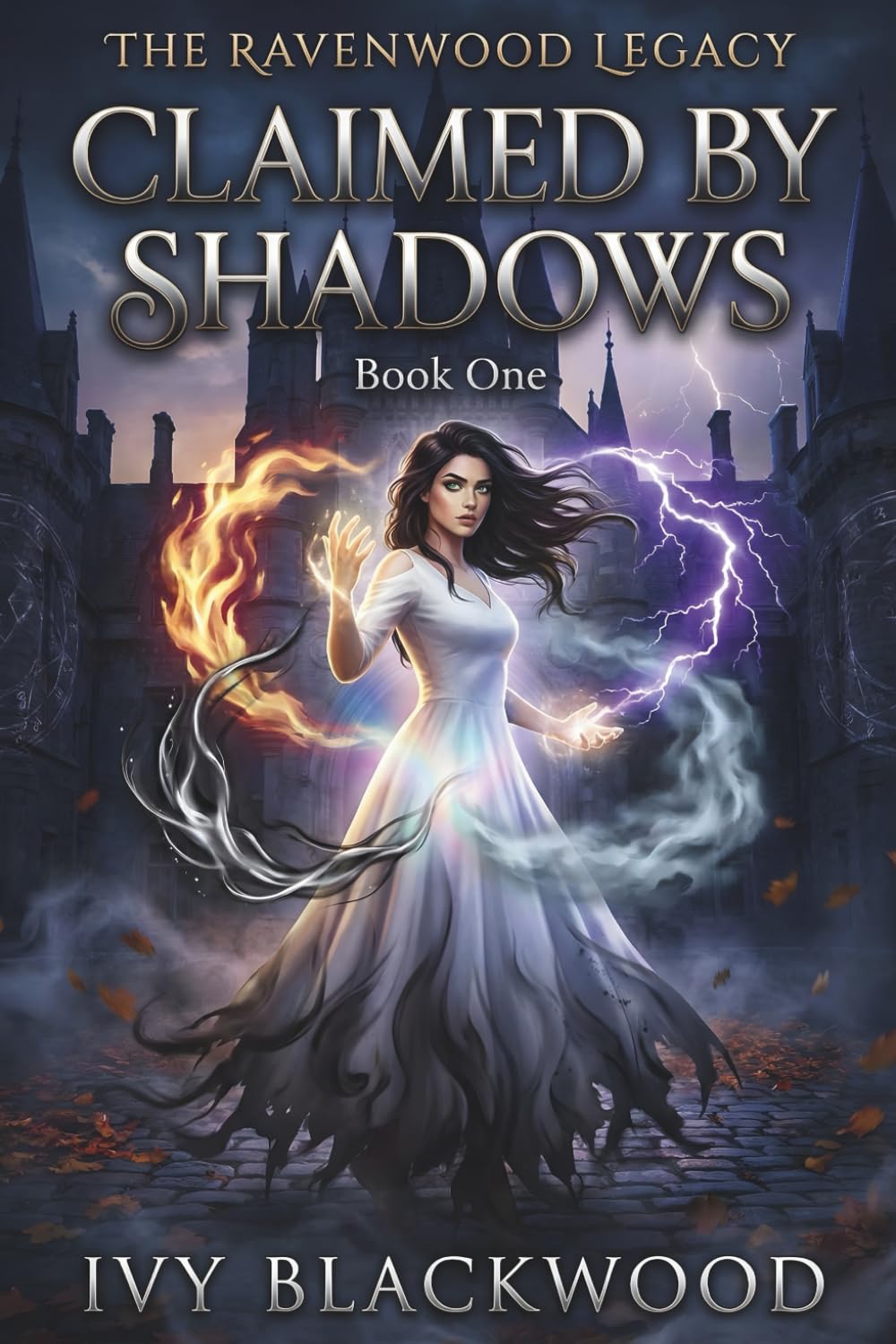 Claimed by Shadows: A Reverse Harem Paranormal Academy Romance (The Ravenwood Legacy Book 1) (The Ravenwood Legacy Series)
