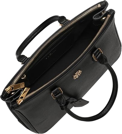 Top Handle Leather Crossbody Bag
