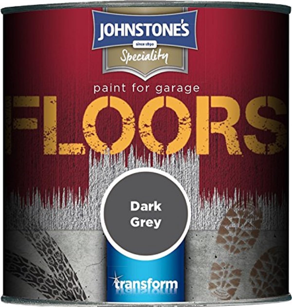 Johnstone's Garage Floor Paint Dark Grey 250ml Amazon.co.uk DIY
