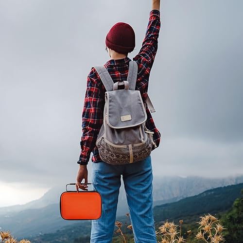 Miniatura 33 de Funda rígida de EVA con espuma personalizable de 11 x 7.8 x 4.3 pulgadas, funda protectora de transporte de EVA a prueba de golpes al aire libre