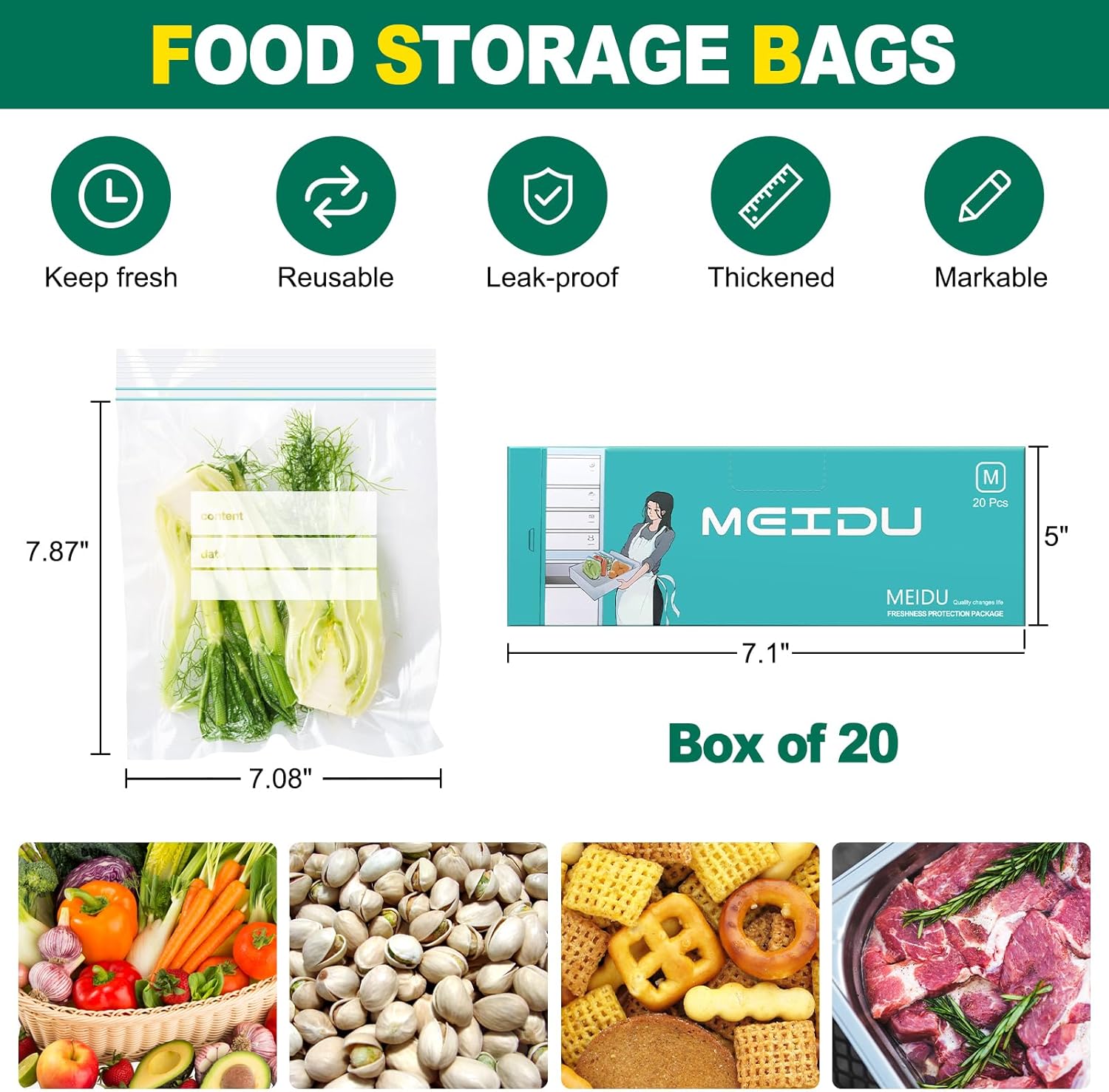 A comprehensive look at food storage bags