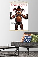 Vista 2 de Trends International Five Nights at Freddy's - Póster de pared con marco magnético de la serie Freddy