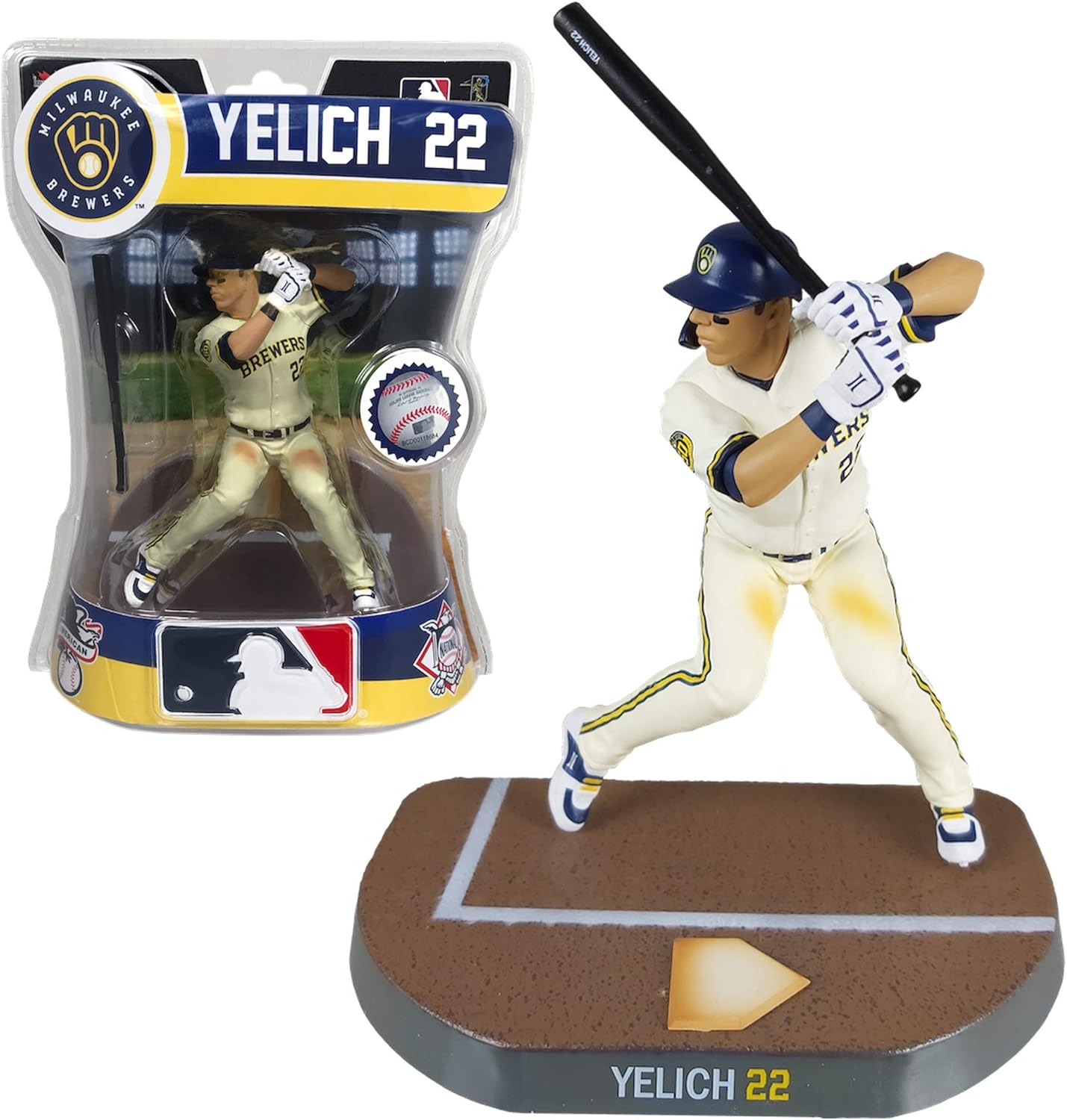 Christian Yelich 6 inch Baseball Action Figure